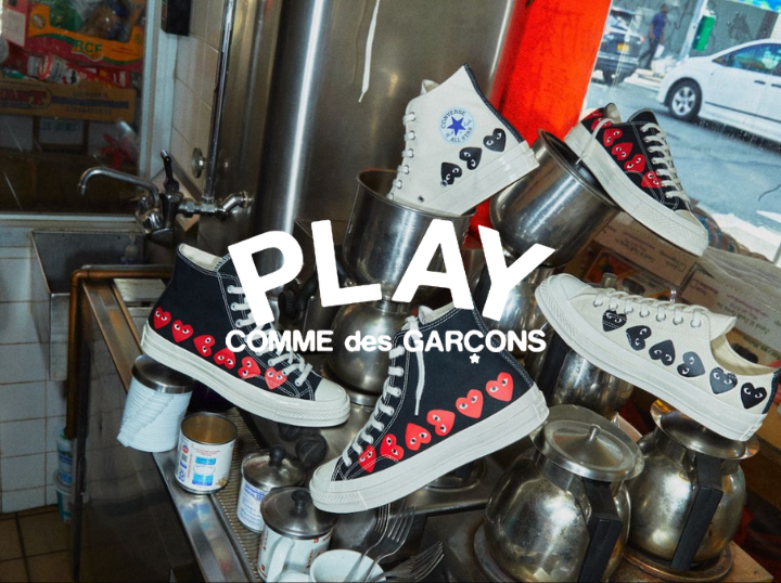 Shop Club21 X PLAY Comme des Garçons on Atome